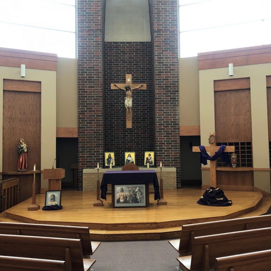 The BSM chapel inspires students to live out their faith.  