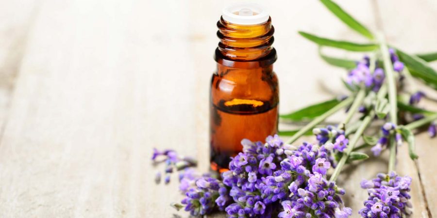 Lavender essential oil is a great way to relieve stress.