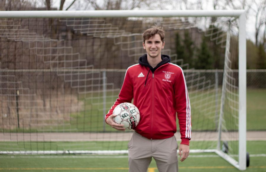 The sole senior salutatorian Nick Burlage has been dedicating himself to his studies for all of high school. After four years, he got recognition for his efforts.