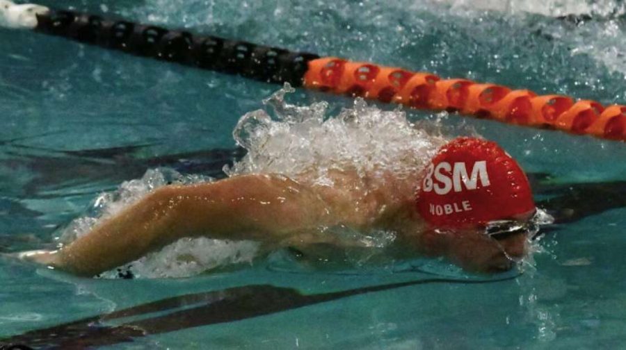Senior Liam Noble was recently nominated for the Swimmer of the Year by the MN Swimming and Diving Coaches Association.