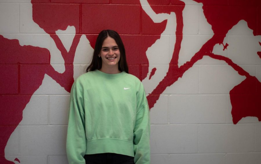 Senior Paige Mullin didn’t declare being valedictorian as a goal until the end of her junior year.