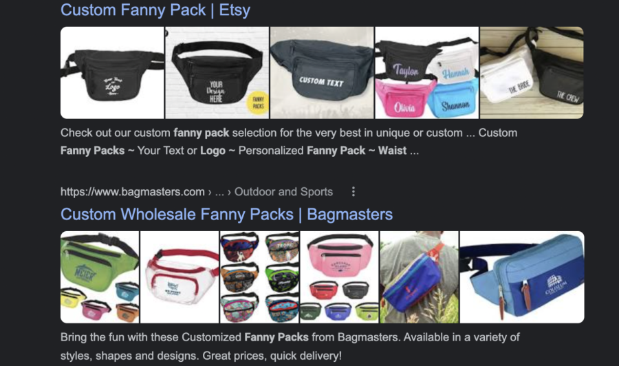 Thanks to recent demand, there is no shortage of places to buy fanny packs
