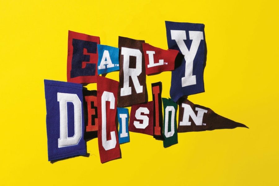 Early decision is one of the first college deadlines for seniors.