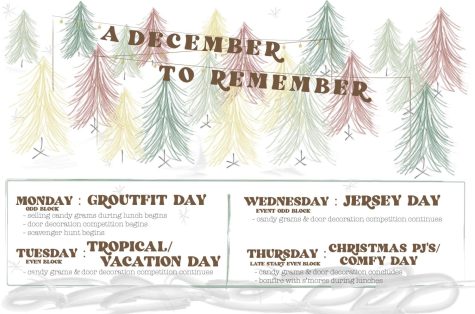 A December To Remember: dress-up days
