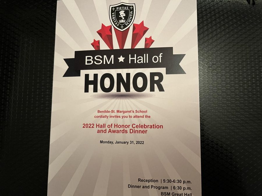The+Hall+of+Honor+ceremony+celebrated+dedicated+members+of+the+BSM+community.