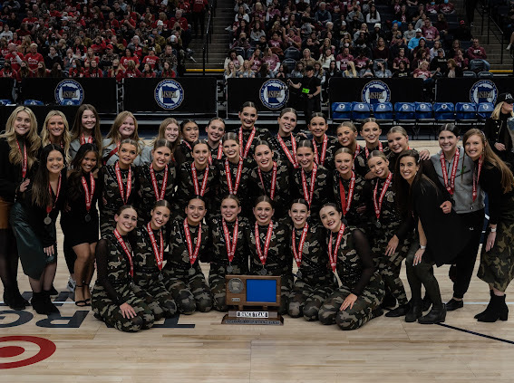 The BSM Dance Team took second in kick at state for the first time ever.