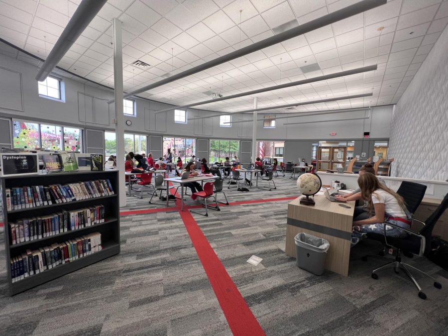 BSM recently remodeled the library.