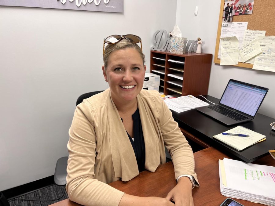 Ms. Cami Dahlstrom takes on new role as Assistant Principal of student life.