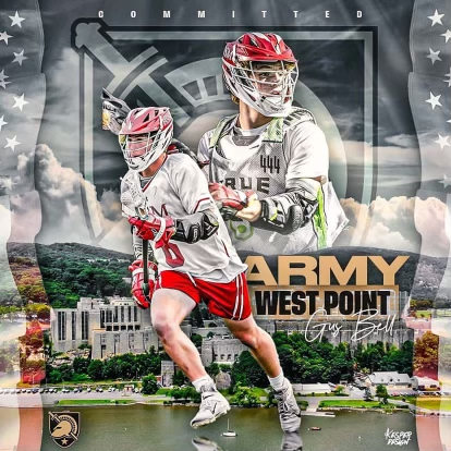 Junior Gus Bell recently committed to West Point for lacrosse.