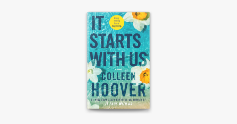 The cover of Colleen Hoovers new book It Starts With Us.