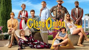 Artwork for the new movie Glass Onion.