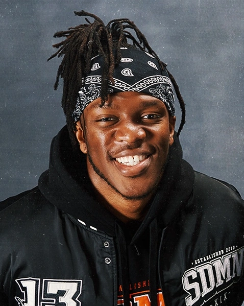 KSI, well known YouTuber, boxer, and rapper.