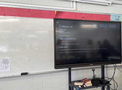 Teachers use the Promethean board more than the whiteboards in classrooms out of convenience.