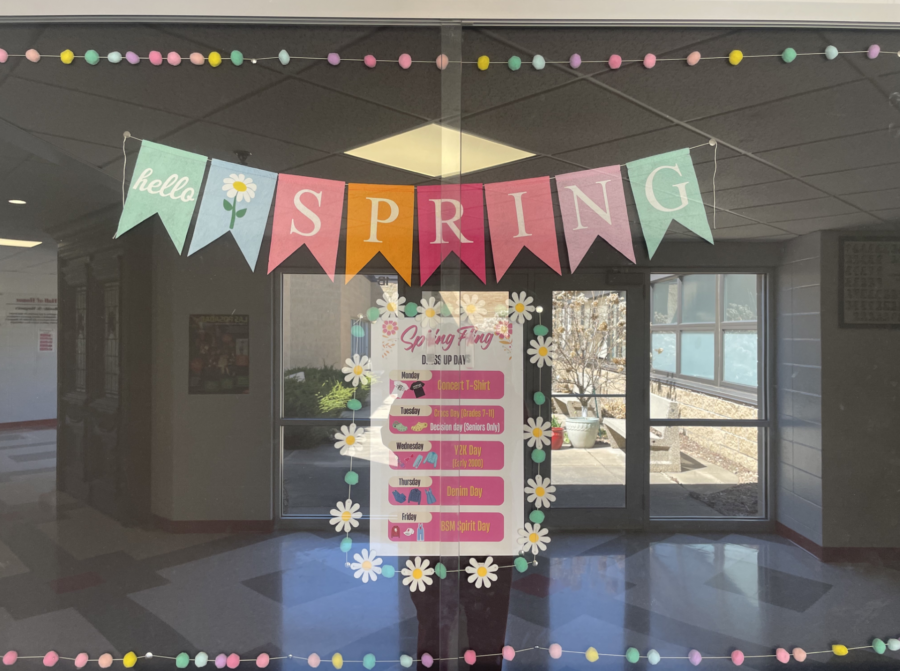 Spring Fling Week was created to get students and staff excited for prom and spring.