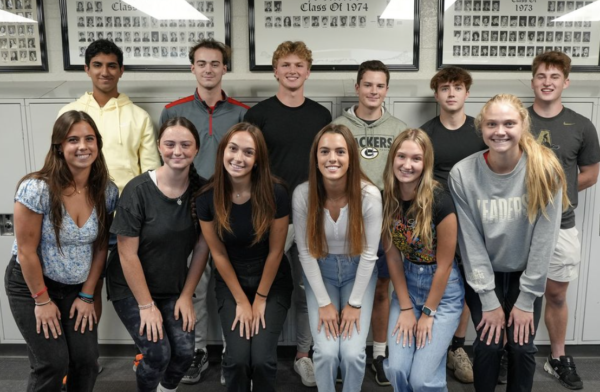 12 seniors were selected by their peers for homecoming court.