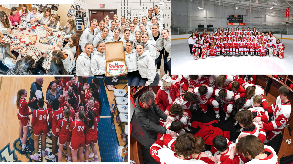 No matter if teams gather on the ice, the floor, or the court this season they spend the holidays making more memories together.