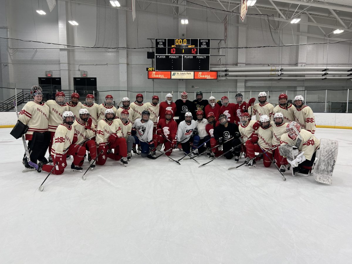 Alumni games provide the opportunity for the girls hockey community to reunite