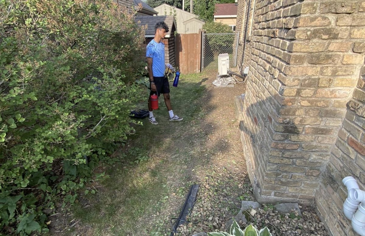 Lumpkin Lawn Care is a yard work business that was started by BSM senior Xavier Lumpkin. Lumpkin and Nirvann Yogarajah are hard at work keeping homeowners yards in shape.
