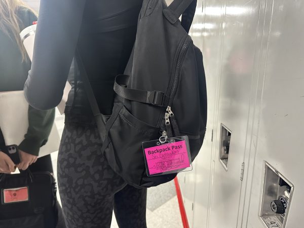 Pink backpack passes are becoming a new norm in the halls of BSM.