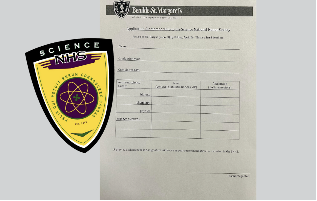 To join the newly established Science National Honor Society at BSM, students must have at least a 3.5 GPA in science courses.