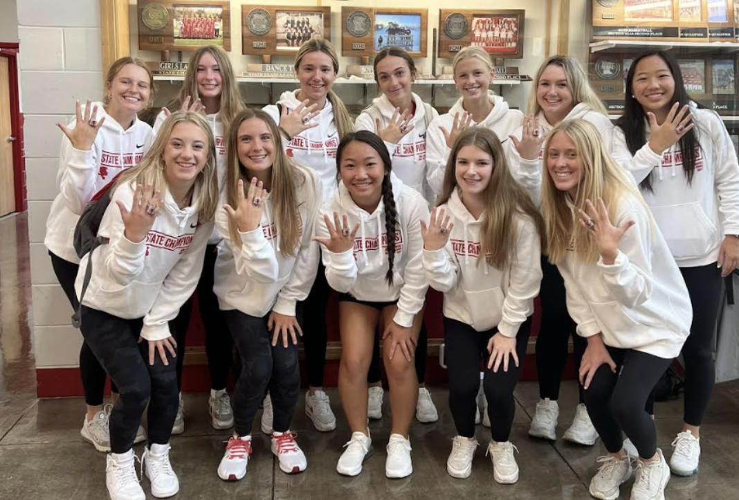 The BSM Girls Lacrosse team received their State Championship rings after making program history last spring.
