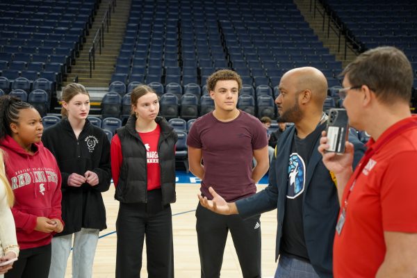 The interns learned a lot from different Timberwolves team executives.