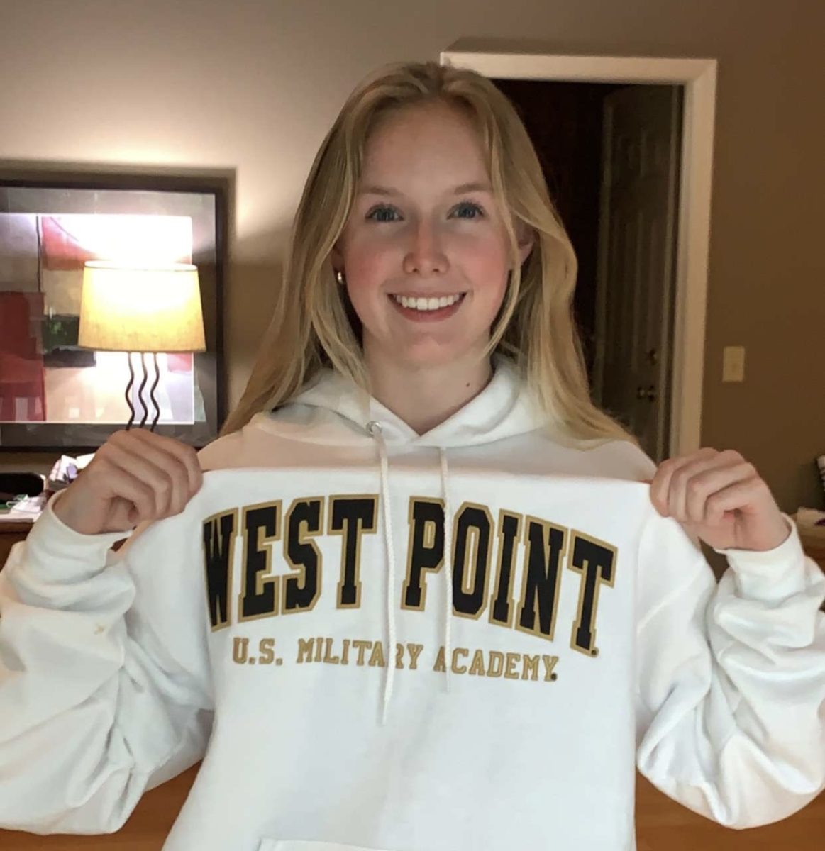 Senior Siena Carver is committed to West Point and is currently getting ready for boot camp.