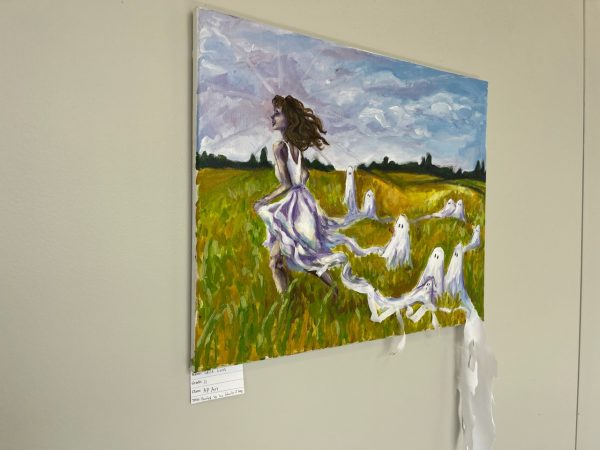 NAHS students art can be seen in the hallways of BSM.