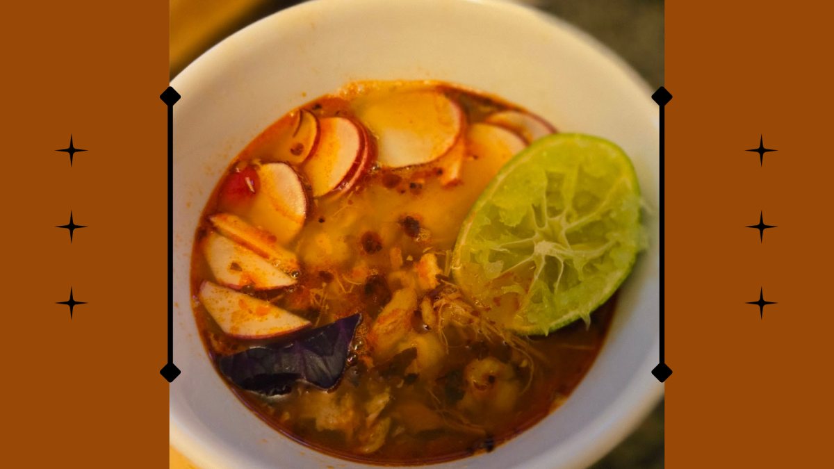 Cooking traditional dishes like this Mexican Pozole are a great way to participate in Hispanic Heritage month.