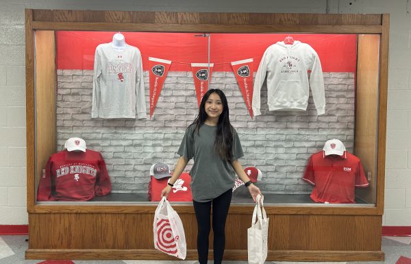 Sophomore Hannah Chang entering this last week of September, featuring new purchases from the popular stores, Target and Lululemon.