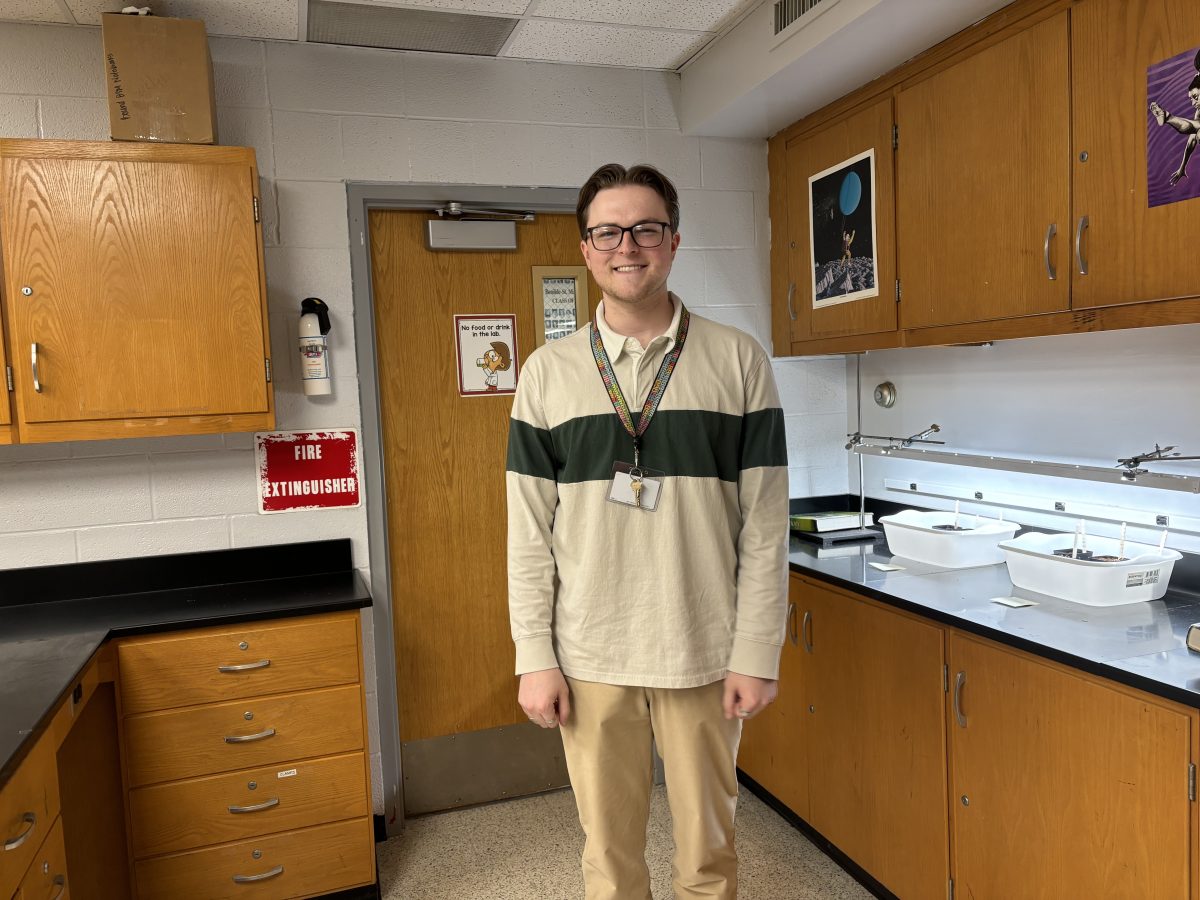 Jack Entzion enjoys teaching because of his strong passion for biology.