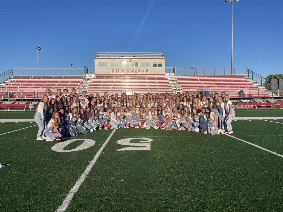 The senior students gather together to celebrate the start of their last year with a tailgate on the BSM turf. 