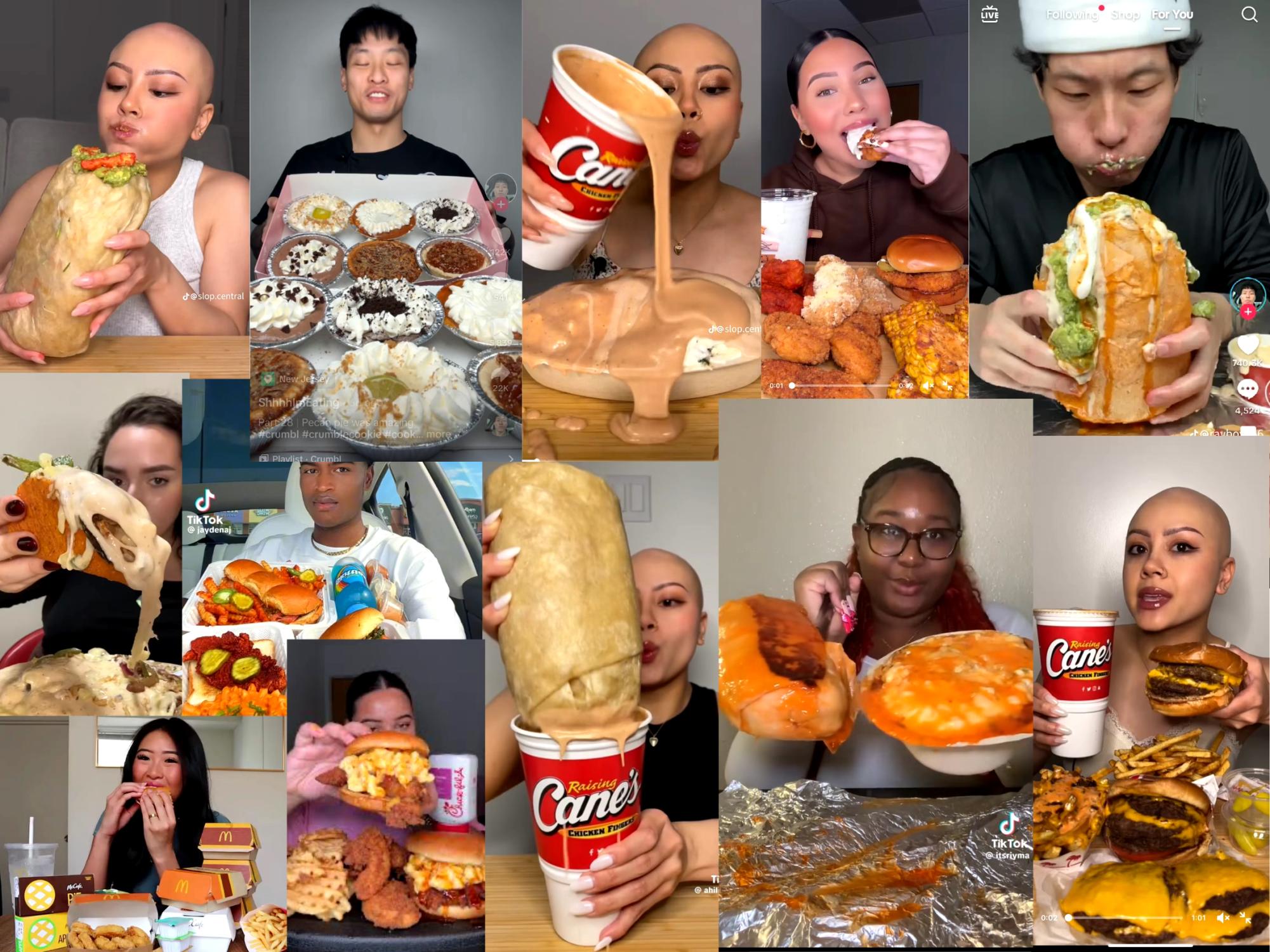 TikTok mukbangs have transformed from simple restaurant reviews into obnoxious food videos that promote obesity and overeating.