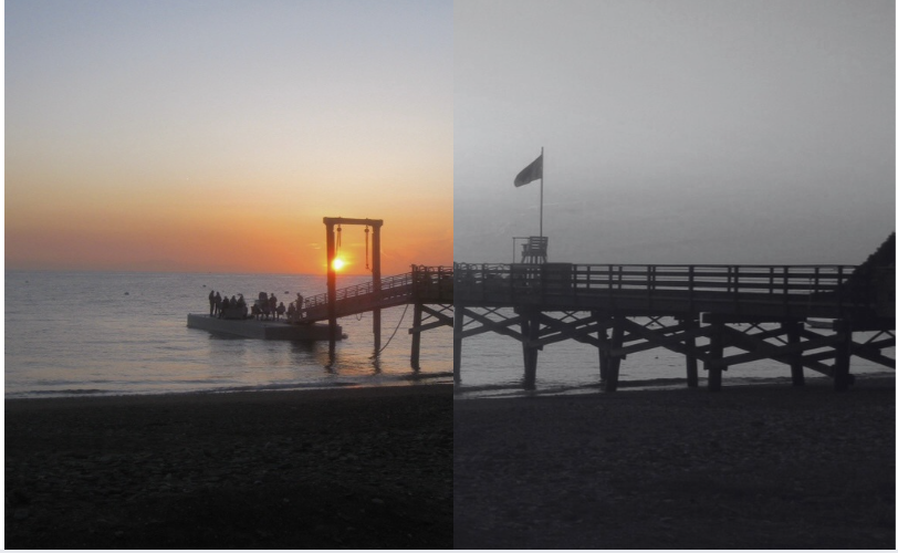 Southern California waters, before the recent destruction of the aggressive fires and winds. 