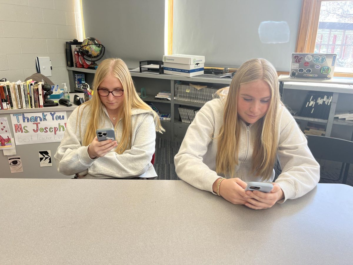 As Gen Z slips further into their TikTok addiction, students find it physically impossible to look away from their screens. 