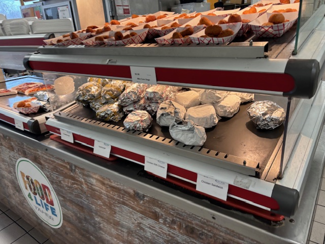 Although Taher's food is great, it's selection is ofter limited. 