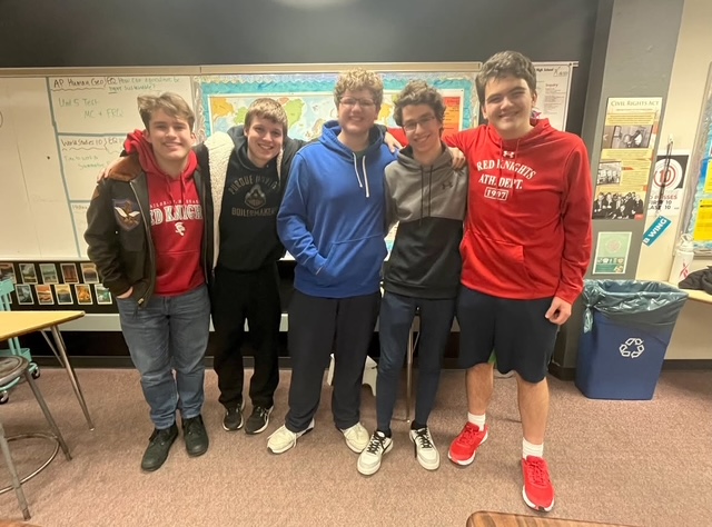 This year, the Knowledge Bowl team made BSM history by advancing to the state tournament.