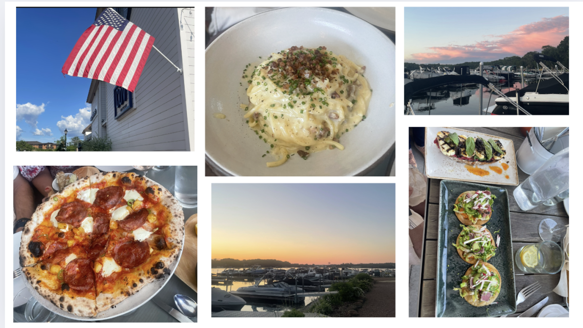The charming town of Wayzata, Minnesota offers beautiful and delicious restaurants right off Lake Minnetonka. 
