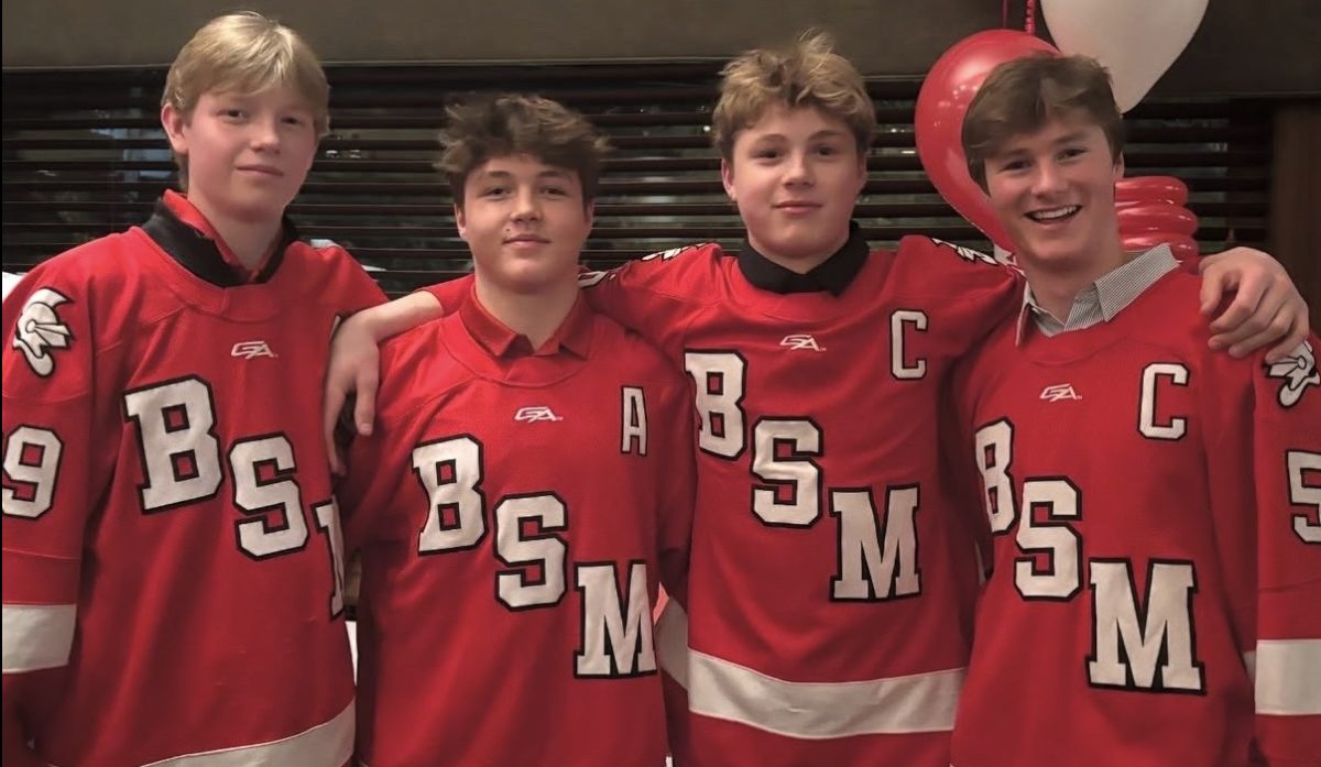 The 2025-26 BSM boys hockey captains will need to adjust to a new team environment.
