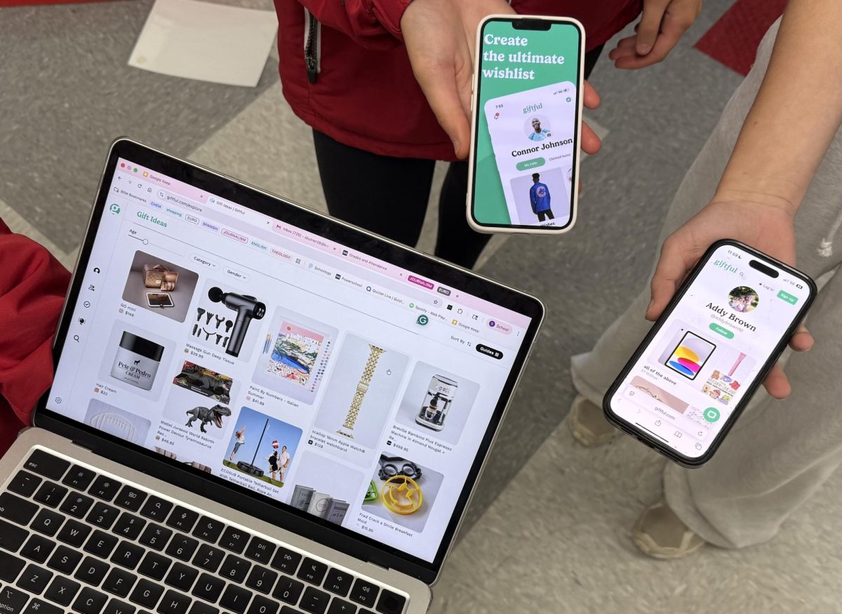 The holiday tradition of wishlists goes digital as students swap handwritten notes for apps. 