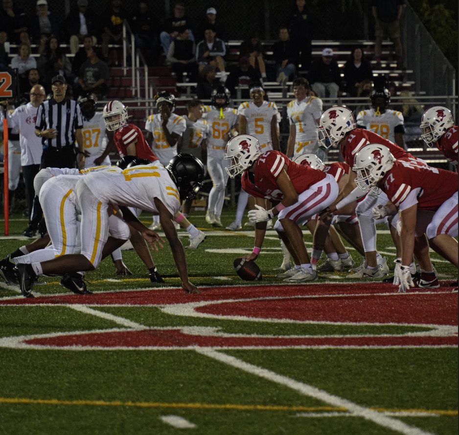 BSM football faces off against De La Salle, taking a 54 to 8 win.