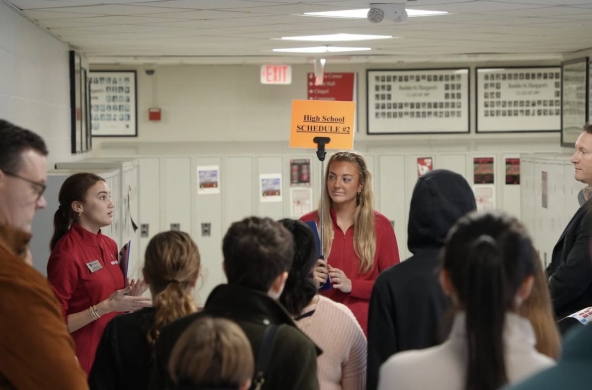 Student interns put in lots of work behind the scenes in order to be prepared for open houses.
