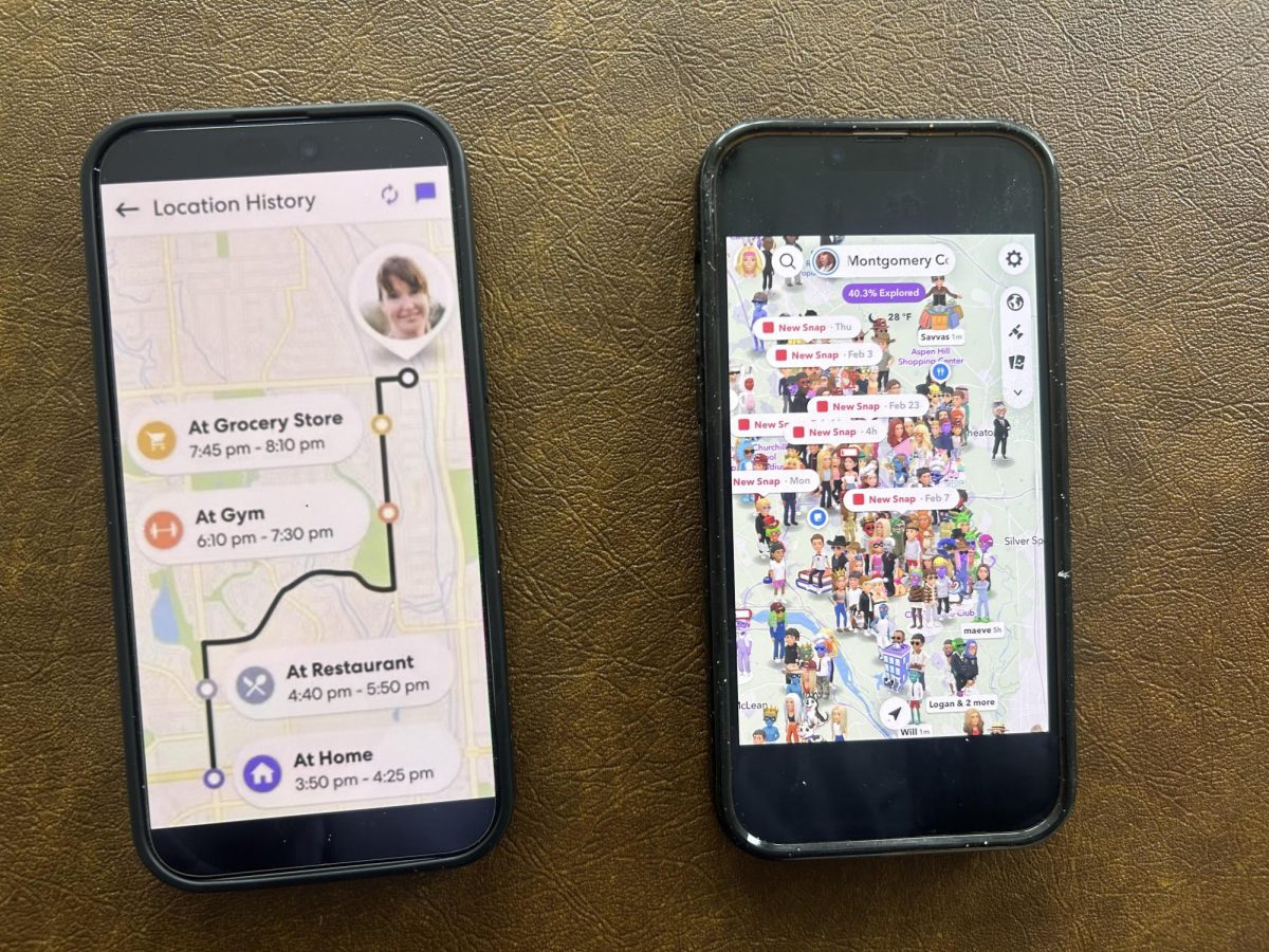 Many students use Life 360 and Snapmap to find their friends' and family's locations. 