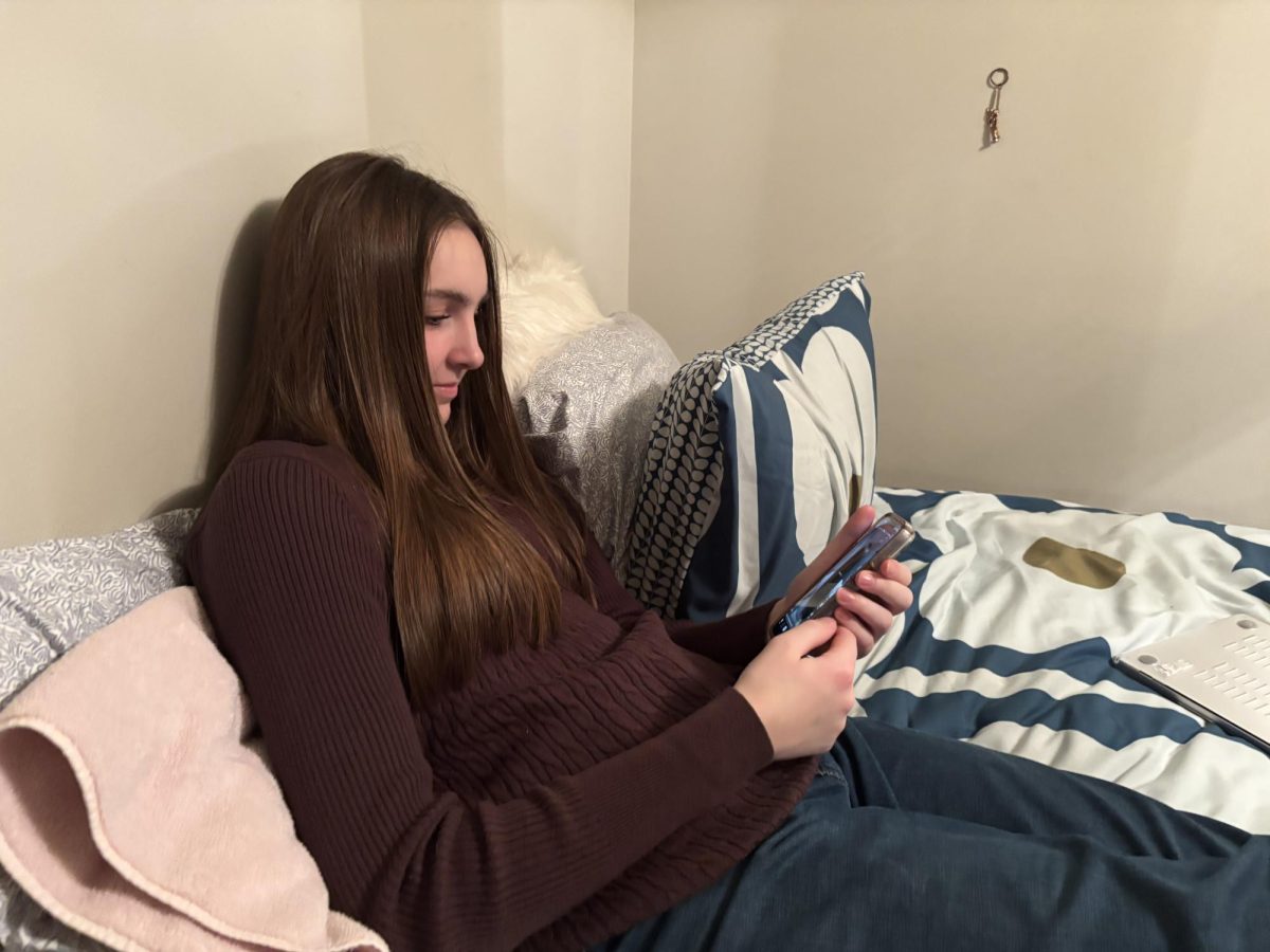 Students spend a large portion of their time scrolling on social media platforms.