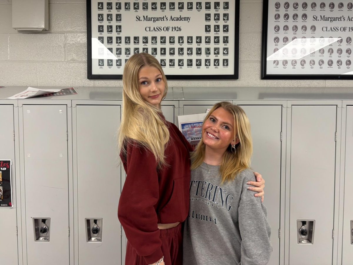 Seniors spend time with each other as they prepare for graduation.